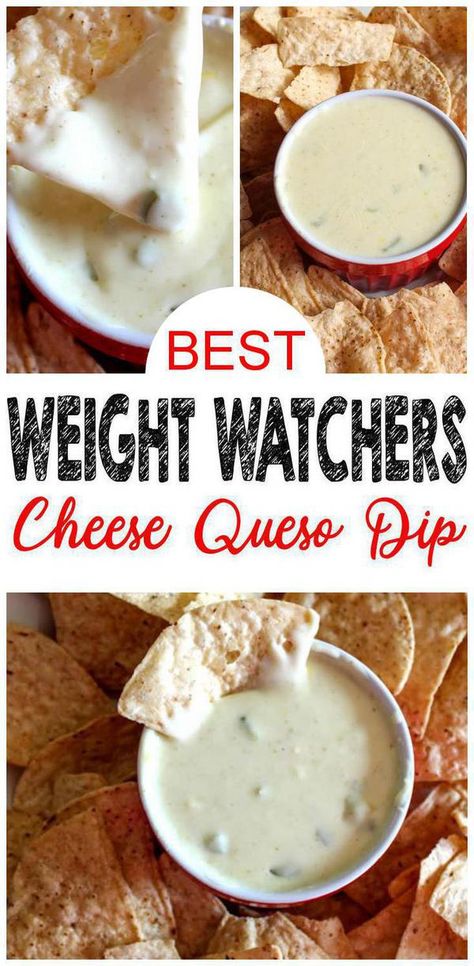 Queso Dip Easy, Weight Watchers Appetizers, Smartpoints Recipes, Weight Watchers Crock Pot Recipes, Weight Watchers Lunches, Healthy Appetizers Easy, Cheese Queso, Dip Easy, Queso Dip Recipes