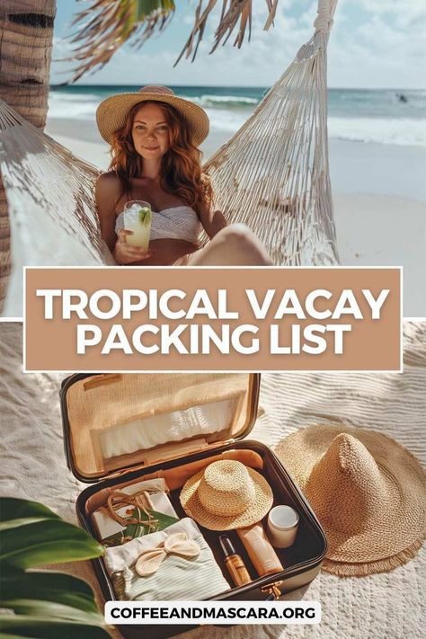 Planning a beach vacation is exciting, but ensuring you have everything you need can be daunting. That’s why I’ve compiled the ultimate beach vacation packing list to make your sun-soaked getaway stress-free.Whether you’re lounging on the sandy shores of Bali or exploring the hidden gems of the Caribbean, this checklist has got you covered. Vacation Checklist Beach, Packing List For Vacation Beach, 7 Day Beach Vacation Packing List, Beach Holiday Packing List, Packing For Beach Vacation, Beach Vacation Must Haves, Resort Packing List, Beach Trip Packing List, Vacation Packing List Beach