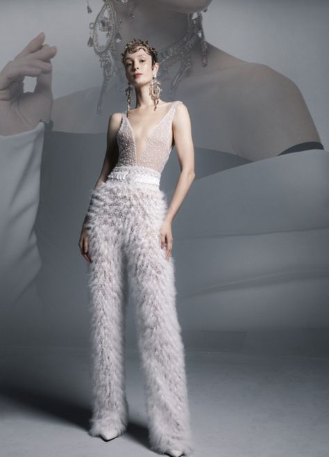 Nicolas Jebran, Grey Fashion, Couture Fashion, Planets, Prom Dresses, Jumpsuit, Prom, Log In, Log