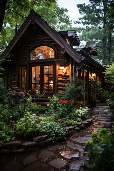 Off The Grid Cabin, Cabin In Forest, Forest Living, Off The Grid Living, Off Grid Living Aesthetic, Forest Cottage, Log Cabin Living, Log Cabin Rustic, Forest Cabin