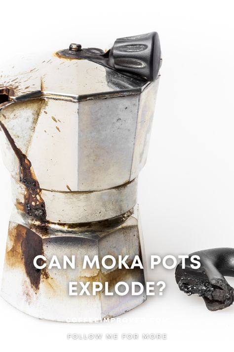 Putting a closed container with water on heat sounds like a bad idea. Can a moka pot explode and if so what can you do to prevent this? Moka Pot Coffee, Best Beans, Moka Pot, Hot Coco, Bad Idea, Coffee Brewing, Sounds Like, Best Coffee, A Bad