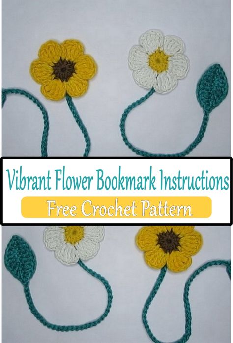 Flower Crochet Bookmark Pattern, Daisy Bookmark Crochet, Flower Bookmark Crochet Free Pattern, Crochet Leaf Bookmark, Crochet Flower Bookmark, Crochet Bookmarks Free Patterns, Crochet Craft Fair, Diy Crochet Flowers, Leaf Bookmark