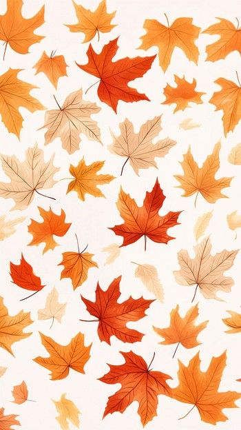 Maple leaves pattern plant leaf. | Premium Photo Illustration - rawpixel Fall Leaf Pattern, Maple Leaf Aesthetic, Maple Leaf Illustration, Tree Wallpaper Pattern, Fall Leaves Illustration, Autumn Leaves Illustration, Fall Leaves Wallpaper, Leaves Collage, Fall Leaves Pattern