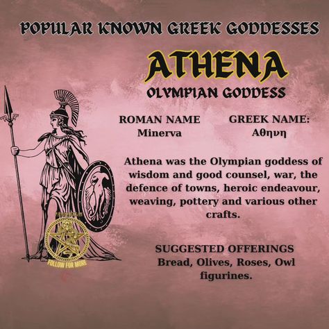 🏛️✨ Dive into the world of Greek mythology with these captivating glimpses into the lives of powerful deities! From Zeus to Athena, each slide unveils a new facet of their divine realm. Scroll to the end for an epic surprise! 🌟🔱 #greekgods #greekmythology #athena #Artemis #selene #Aphrodite #gaia #hekate Witchcraft Prayers, Athena Greek Goddess, Athena Goddess Of Wisdom, Paganism Spells, Spirituality Quotes, Roman Names, Greek Names, Goddess Athena, Greek Mythology Gods