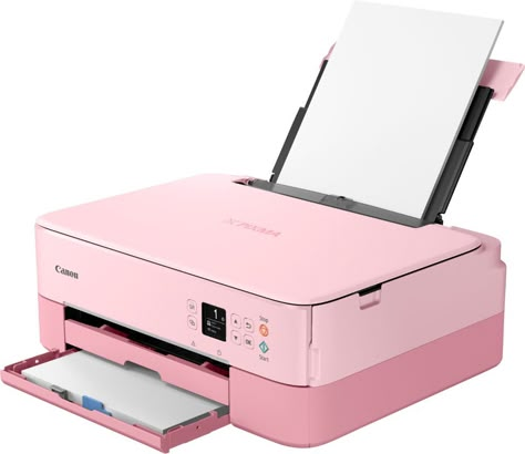 Pink Electronics, Pink Printer, Pink Computer Accessories, Mini Printer For School, Peripage Mini Printer, Canon Printer For Stickers, Wireless Printer, Dream Life House, Stationary School