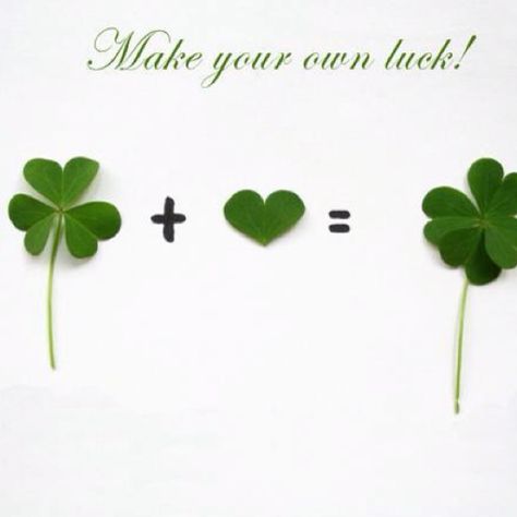 Luck o the irish! Age Photography, Clover Tattoos, Three Leaf Clover, Lucky Elephant, Luck Quotes, Healthy Heart, Irish Blessing, Paddys Day, Lucky Day