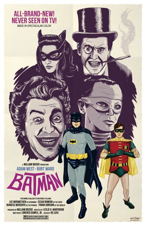 Batman The Movie 1966, Adam West Batman, James Gordon, Batman Tv Show, Tv Posters, Batman 1966, Batman Tv Series, Batman Pictures, Adam West