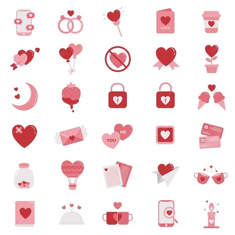 Premium Vector | Valentine icon set happy valentine day related icon in white background vector illustration Valentine's Illustration, Valentines Day Icons, Valentine Icon, Valentine's Day Illustration, Valentines Illustration, Vector Photo, Icon Set, Happy Valentines Day, Happy Valentine