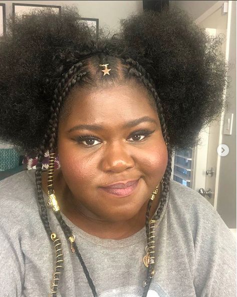 Gabourey Sidibe Gabourey Sidibe, Natural Hair Twist Out, African Hair Braiding Styles, Natural Hair Twists, Hair Extensions Best, Lob Hairstyle, Braids With Beads, Chic Hairstyles, African Braids Hairstyles