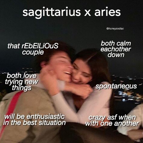 23.3k Likes, 316 Comments - ♡g🍯 (@hcneyzodiac) on Instagram: “your favourite zodiac  couples! 😊 ✧˖*°࿐ prepared for the "mE aNd My eX wErE_____" anyway, since I…” Zodiac Couples, Aries And Sagittarius, Aquarius Pisces, Zodiac Posts, Sagittarius Capricorn, Scorpio Sagittarius, Libra Scorpio, Aries Taurus, Leo Virgo