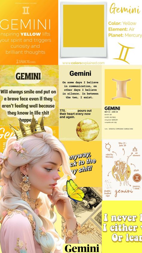 Gemini ♊️ #wallpaper #books #music #vibes #beauty #nature #vintage #outfitinspo #homedecor #aesthetic #astrology #zodiac #gemini Gemini Wallpaper, Gemini Color, Wallpaper Books, Gemini Quotes, Zodiac Gemini, Music Vibes, Friendship And Dating, Nature Vintage, Power Colors