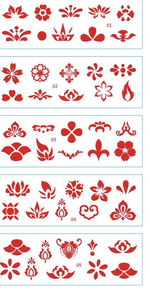 Vietnamese Symbols And Meanings, Japanese Porcelain Pattern, Pyrex Tattoo Patterns, Slavic Flowers, Chinese Flower Drawing, Chinese Patterns Traditional, Chinese Architecture Interior, Asian Design Pattern, Chinese Flower Pattern