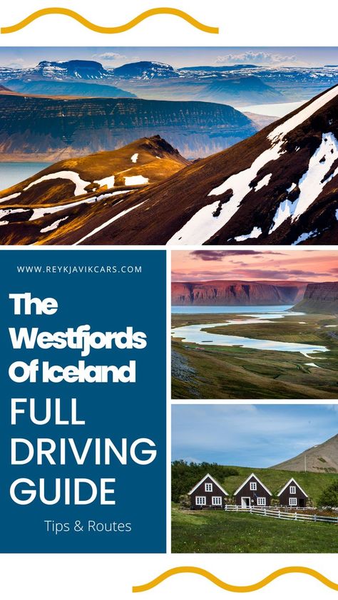 Westfjords, Iceland Scenic Road Trip, Driving Tips, Scenic Roads, Road Trip Adventure, Iceland Travel, Self Driving, Plan Your Trip, Iceland, Places To See