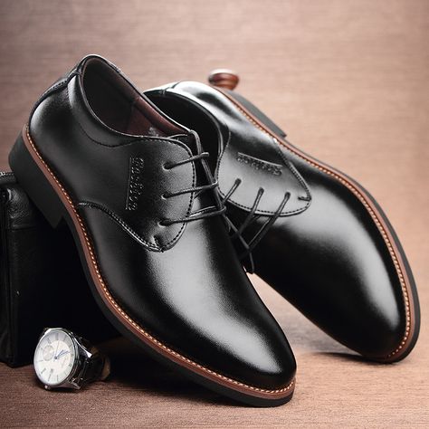 >> Click to Buy << Men Microfiber Leather Oxford Shoes Autumn Men's Luxury Brand Fashion Lace Up Flat  Black Brown Business Wedding Dress Shoes #Affiliate Corporate Shoes, Luxury Men's Brogue Shoes For Semi-formal Events, Luxury Black Gentleman's Oxfords, Business Shoe, Mens Business Casual Shoes, Luxury Semi-formal Brogue Oxford Shoes, Semi-formal Wingtip Leather Derby Shoes, Corporate Ladder, Mens Business Shoes