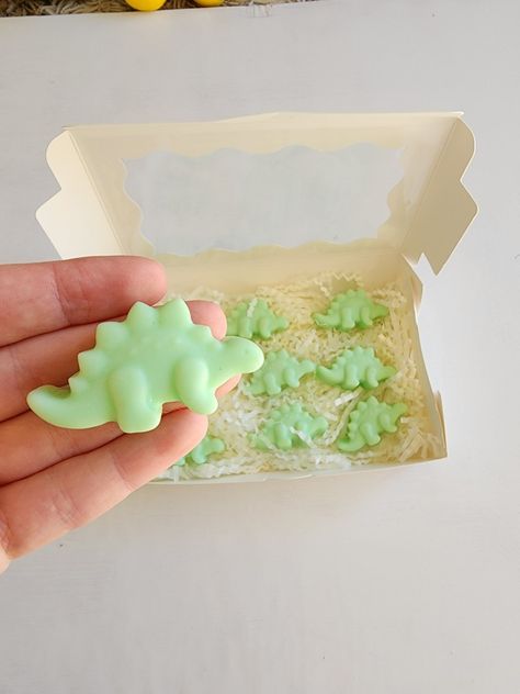 Trex Party, Dinosaur Soap, Dinosaur Party Favors, Shea Butter Soap, Baby Shower Party Favors, Eucalyptus Essential Oil, Dinosaur Kids, Spa Kit, Dinosaur Party