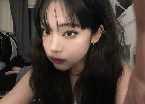 Pelo Ulzzang, Cute Makeup Looks, Asian Makeup, Pretty Makeup, Cute Makeup, Korean Makeup, Korean Beauty, Scarf Hairstyles, Ulzzang Girl