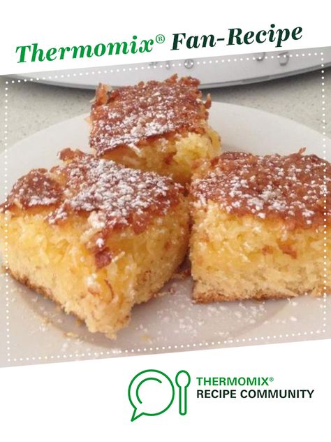 Thermomix Slice Recipes, Bakewell Slice, Tm6 Recipes, Thermomix Cake, Thermomix Recipes Dinner, Thermomix Cakes, Slice Recipes, Thermomix Baking, Bellini Recipe