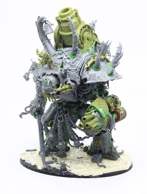 Nurgle Knight - Warhammer 40k Chaos Space Marines | 2022-11-13 Warhammer 40k Chaos Space Marines, 40k Chaos Space Marines, 40k Nurgle, Warhammer 40k Chaos, Knights 40k, Warhammer Marine, Chaos Knight, Adeptus Titanicus, Imperial Knights