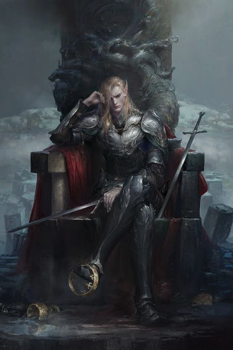 Elf king - elf post - Imgur Illustration Design Graphique, Elf King, Jaime Lannister, Arya Stark, High Fantasy, Fantasy Warrior, Arte Fantasy, Fantasy Rpg, 판타지 아트