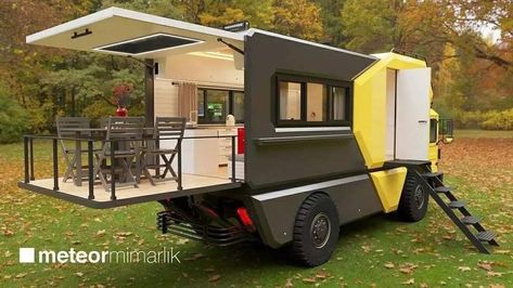 Van Conversion Ideas, Living Van, Best Van, Camper Box, Tiny House Camper, Truck Bed Camper, Diy Rv, Expedition Truck, Mini Camper