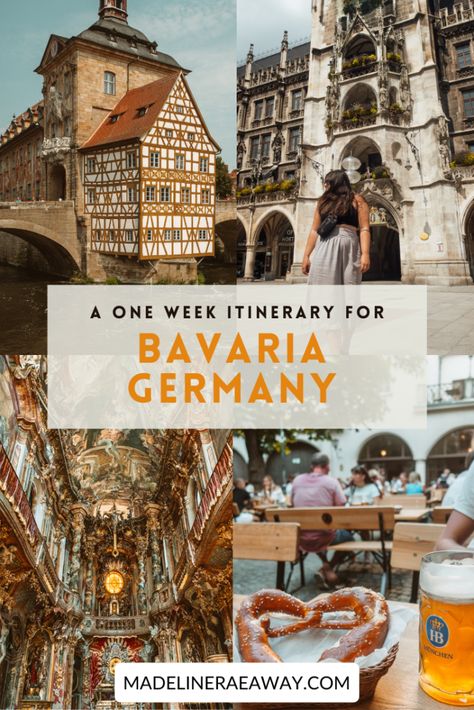 Beer, Castles and Lederhosen: A Bavaria Germany Road Trip Itinerary Places To Visit In Germany Bucket Lists, Planning A Trip To Germany, Bavaria Itinerary, Day Trips From Nuremberg, Bavaria Germany Photography, Germany Road Trip, Ski Austria, Augsburg Germany, Munich Travel