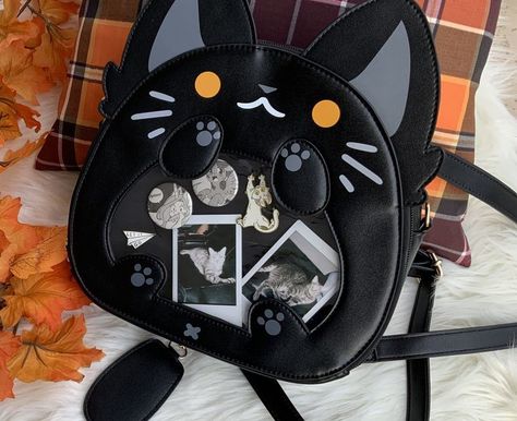 Ita Backpack, Cat Bags, Funky Purses, Ita Bags, Kawaii Bags, Ita Bag, Kawaii Accessories, Cat Bag, Novelty Bags