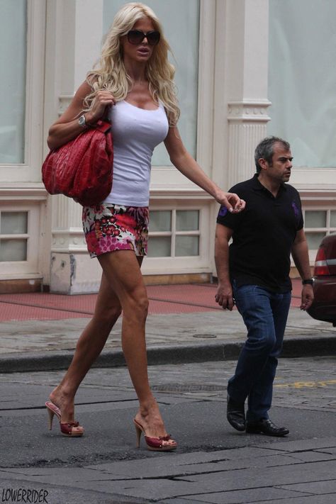 Victoria Silvstedt street by lowerrider on DeviantArt The Great Khali, Victoria Silvstedt, Girls Heels, Gorgeous Heels, Tall Girl, Tall Women, Funny Things, Sequin Skirt, Most Beautiful