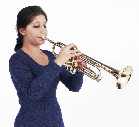 Learned how to play the trumpet Trumpet Pose Reference, Playing Trumpet Pose, Person Playing Trumpet Reference, Trumpet Images, Playing Trumpet, Play Trumpet, Trumpet Accessories, Toy Trumpet, Violin Art