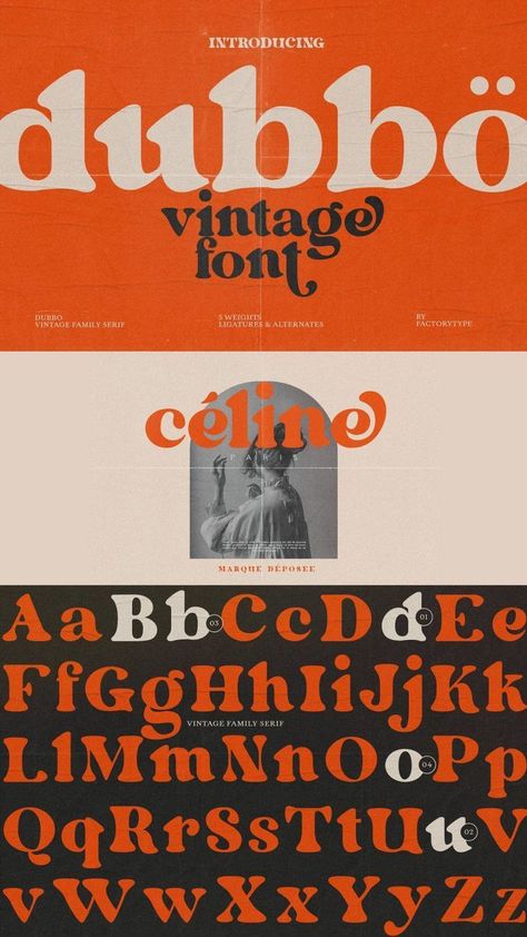 free fonts aesthetic Retro Serif Font, Alphabet Lettering, Funky Fonts, Vintage Logos, Vintage Family, Typography Alphabet, Font Logo, Aesthetic Fonts, Font Inspiration