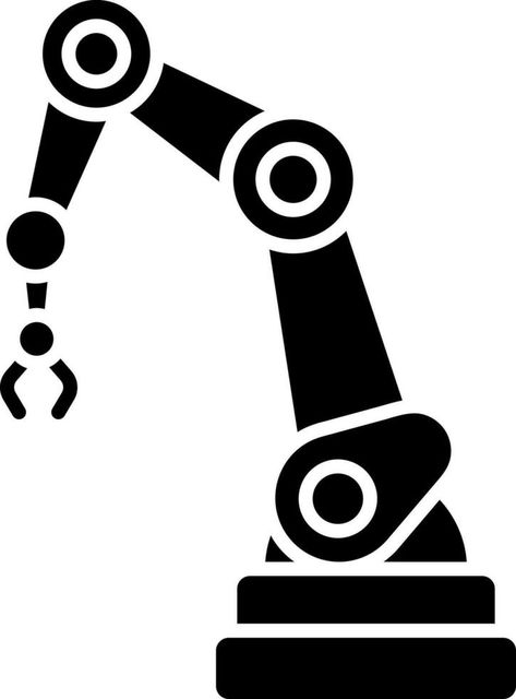 Illustration of robotic arm icon. Robot Icon, Vector Doodle, Robotic Arm, Icon Icon, Vector Free, Doodles, Clip Art, Quick Saves