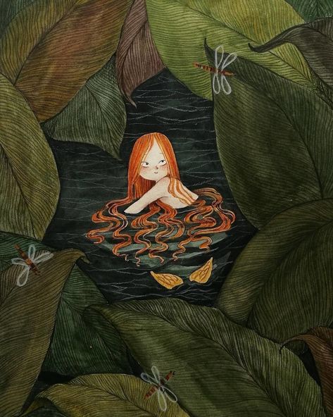 동화 삽화, Advocate Art, Fairytale Art, Mermaid Art, Seville, Whimsical Art, Art Reference Photos, Book Illustration, Pretty Art