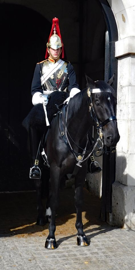 Royal Guards Aesthetic, Royal Guard Aesthetic, Kingsglaive Uniform, Royal Guard Uniform, Household Cavalry Blues And Royals, Royal Navy Officer, Royal Guards, British Guard, Household Cavalry