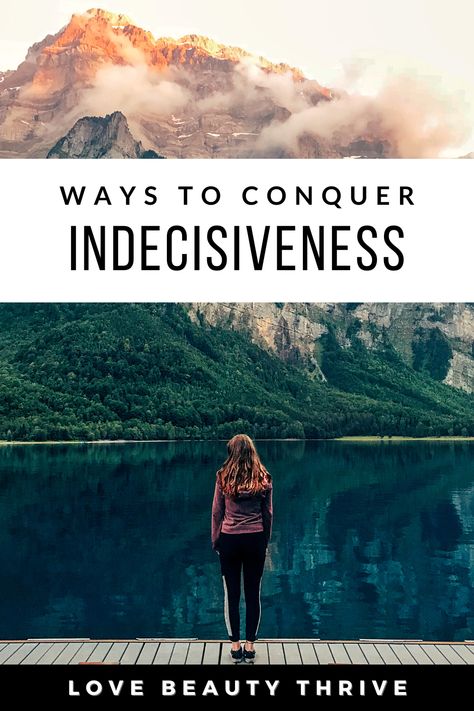 Are you tired of feeling stuck and uncertain about your next steps when achieving your personal goals? Here are strategies and techniques to conquer indecisiveness and realize your dreams! Learn how to gain clarity and take intentional action steps with these expert tips. Get ready to make good decisions, be more productive, boost confidence and even reduce your stress. No more overthinking! #GoalSetting #Productivity #DecisionMaking #IntentionSetting #PersonalGrowth #SelfHelp How To Be More Decisive, Stop Feeling, Personal Growth Motivation, Time Management Strategies, How To Gain, Boost Confidence, Intention Setting, Books For Self Improvement, Life Decisions