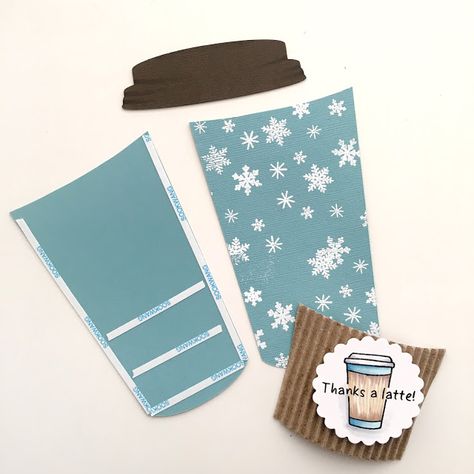 Cup Cozy Display Card, Coffee Mug Gift Card Holder, Coffee Cup Gift Card Holder, Coffee Cup Gift Card Holder Template, Free Printable Coffee Gift Card Holder, Coffee Cup Cards, Stampin Up K Cup Holder Coffee Gifts, Gift Card Holder Template, Gift Card Presentation