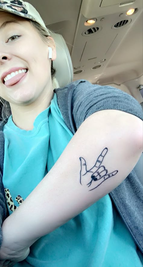 Sign language “i love you” tattoo Small I Love You Tattoo Sign Language, Carry You With Me Tattoo, I Love You Hand Symbol Tattoo, I Love You Sign Language Tattoo Simple, Love Sign Tattoo, I Love You Symbol Tattoo, I Love You Tattoos, I Love You Sign Tattoo, Ily Sign Language Tattoo