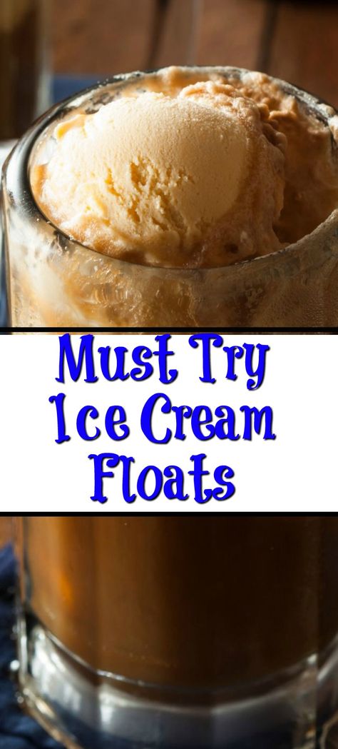 Ice Cream Floats, the perfect way to cool down in the summer or a treat in the wintertime! Make with soda, milk, or juice, perfect for an Ice Cream Float!  #icecream #dessert #icecreamfloat via @CookEatGo Ice Cream Floats Sodas, Coke Ice Cream Float, Dr Pepper Float Ice Cream, Ice Cream Floats For Kids, Ice Cream Soda Floats, Ice Cream Floats Ideas, Ice Cream Float Bar, Ice Cream Float Recipes, Soda Float