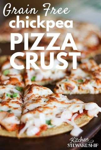 Chickpea Pizza Crust, Grain Free Pizza Crust, Chickpea Pizza, Chickpea Flour Recipes, Protein Pizza, Garbanzo Bean Flour, Bean Flour, Pizza Margherita, Pizza Crust Recipe