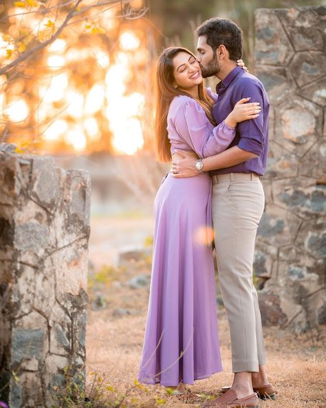 Pre Wedding Photoshoot Gown Ideas, Single Photo Poses In Dress, Prewedding Outfit Ideas Casual Indian, Outdoor Stills For Couple, Preshoot Dresses, Pre Wedding Photoshoot Dress, Couple Stills For Photo Shoot, Pre Wedding Shoot Dress Ideas, Pre Wedding Dress Ideas For Couple