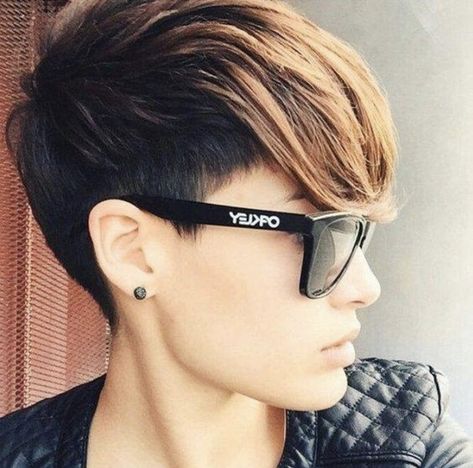 Videos Hairstyles, Hairstyles Videos, School Hairstyles, Short Hair Color, Hairstyles Long, Short Hair Styles Pixie, Everyday Hairstyles, Hair Envy, Trendy Short Hair Styles