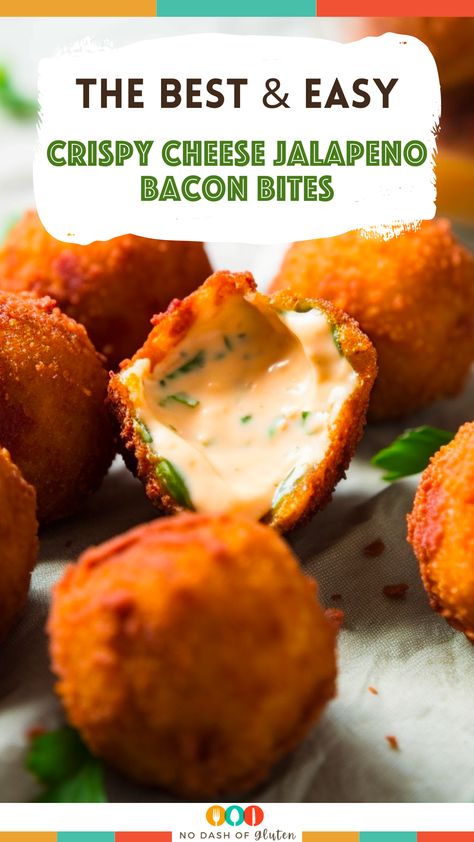 Crispy Cheese Jalapeno Bacon Bites Jalapeño Cheese Ball, Best Spaghetti Recipe, Bacon Bites, Jalapeno Bacon, Carrot And Coriander Soup, Gluten Free Holiday Recipes, Family Snacks, Jalapeno Recipes, Gluten Free Bread Crumbs