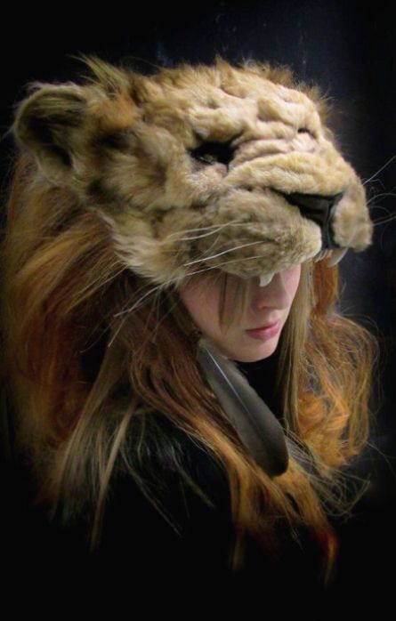 z- by EasternLightStudio - Lion Headdress (MaryamDN- DeviantArt), II Lion Headdress Tattoo, Lion Headdress, Headdress Tattoo, Lion Hat, House Lannister, Lion Mask, Angel Artwork, Face Drawing Reference, Cersei Lannister