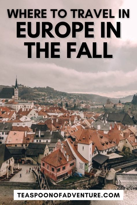 6 PLACES TO VISIT IN EUROPE THIS FALL: Planning to travel to Europe in the fall? Check out the top places that are perfect for an autumn visit! #europe #falltravel #autumn #travel #travelideas #traveltips #traveleurope #travellist #travelitinerary #europeitinerary #backpack #travelblog Europe In The Fall, Moving To Europe, Fall Planning, Travel To Europe, Tuscan Towns, Autumn Travel, Travel In Europe, Moving Abroad, Life Abroad