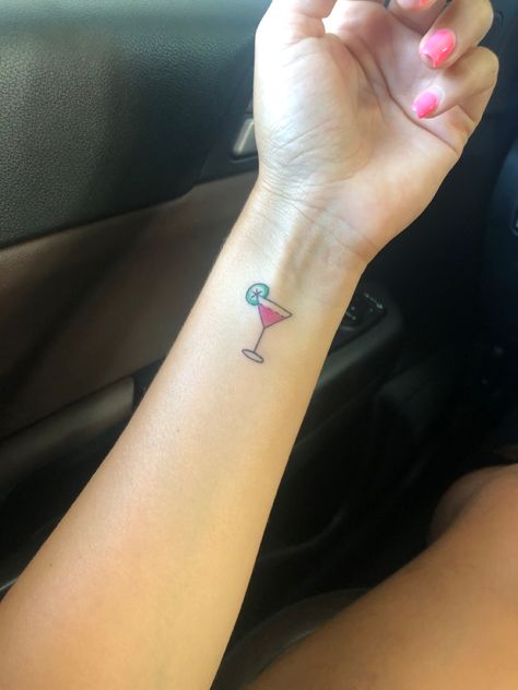 This was created to remember a friend who moved on to a better life. Cheers friend. I will remember you in every Cosmo 🥰 Cosmopolitan Tattoo, Cosmo Tattoo, Cosmos Tattoo, I Will Remember You, Cosmopolitan, Better Life, Fish Tattoos, Jesus Fish Tattoo, Small Tattoos