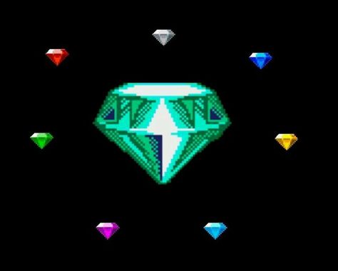 Master emerald Master Emerald Sonic, Chaos Emeralds Sonic, Master Emerald, Shadow Fanart, Pixel Tattoo, Alien Superstar, Edit Png, Chaos Emeralds, Sonic 2