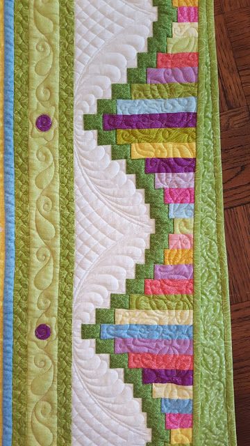 Custom Quilting Ideas, Appliqué Quilt Patterns, Quilt Borders Ideas, Ruler Quilting, Colchas Quilting, Quilt Borders, Free Motion Quilting Patterns, Border Ideas, Machine Quilting Patterns