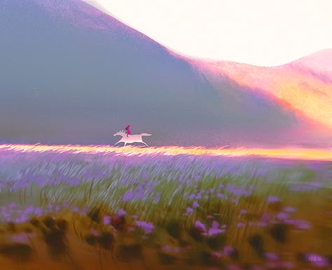 ELIOLI on Twitter: "https://t.co/AEYSN3oauc" / Twitter Visual Development, Environment Concept Art, Environmental Art, A Horse, Book Illustration, 그림 그리기, Pretty Art, Aesthetic Art, Digital Painting