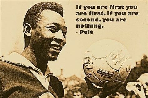 #Soccer #Quotes - #Pele Motivational Quotes For Soccer, Soccer Motivational Quotes, Great Sports Quotes, Pele Quotes, Quotes For Leaders, Sports Motivational Quotes, Soccer Rules, Inspirational Football Quotes, Champion Quotes