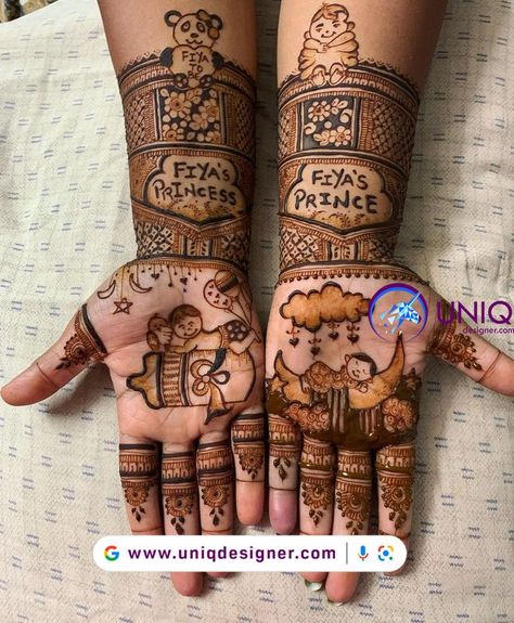 Masi To Be Mehandi Designs, Dadi Maa To Be Mehndi, Chachi To Be Mehndi, Fiya To Be Mahndi, Beby Savar Mehndi, God Bharai Mehndi Design, Mundan Ceremony Mehndi Designs, Simple Baby Shower Mehendi Designs, Pregnancy Mehndi Design