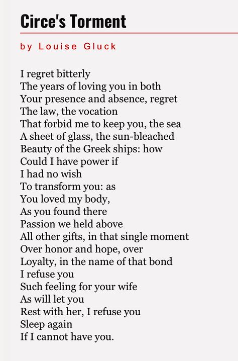 self-portrait in the present sea journal: Evanston: Louise Gluck Louise Gluck Poems, Sea Journal, Louise Gluck, Learning Reading, Famous Poems, Love My Body, Nobel Prize, Spoken Word, The Present