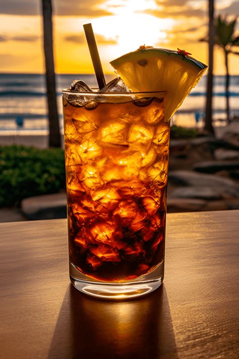 When it's time for a refreshing drink, try these two easy Long Island Iced Tea cocktails. Start with the classic Long Island Iced Tea – a gin, rum, vodka, tequila, and triple sec mix topped with cola. For a tropical twist, enjoy the Hawaiian Iced Tea, offering a balance of sweet pineapple juice and strong spirits for a flavor-packed punch. These cocktails are perfect for parties or any casual gathering. Impress your guests with your bartending skills and enjoy these delightful drinks in no time! Colorado Bulldog, Kamikaze Cocktail, Blue Hawaii Cocktail, Long Island Iced Tea Cocktail, Hawaiian Ice, Tea Cocktail Recipes, Iced Tea Cocktails, Hawaiian Cocktails, Party Cocktails